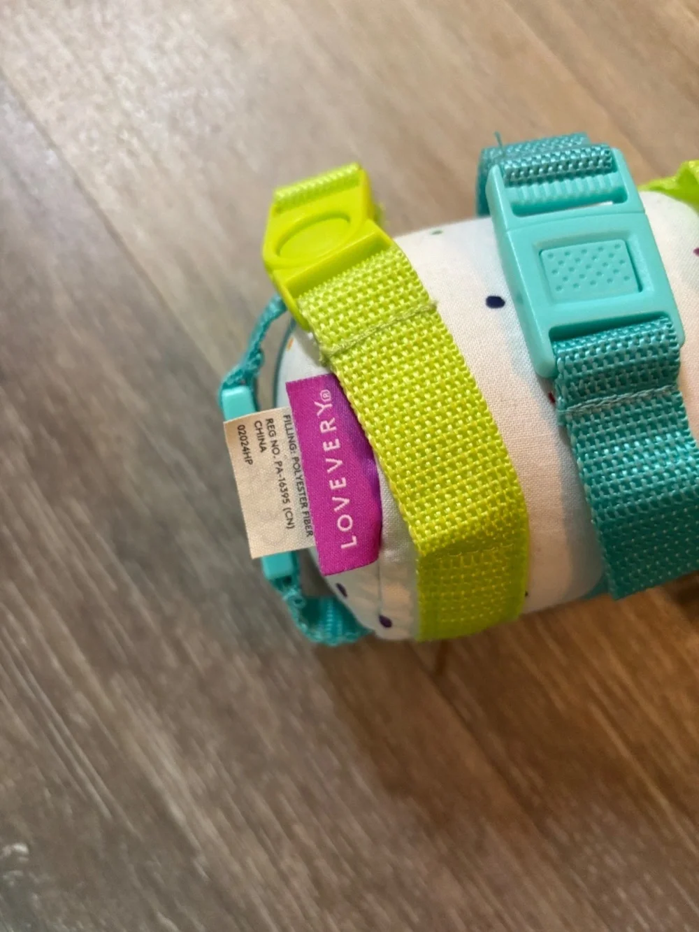 Lovevery The Buckle Barrel from Companion Play Kit Montessori Toy